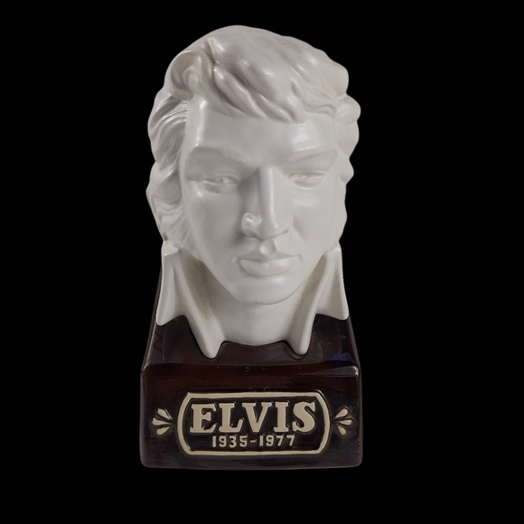 Elvis Presley Decanter Other - 1977 Vintage McCormick Distilling Co. American Porcelain Elvis Presley Decanter